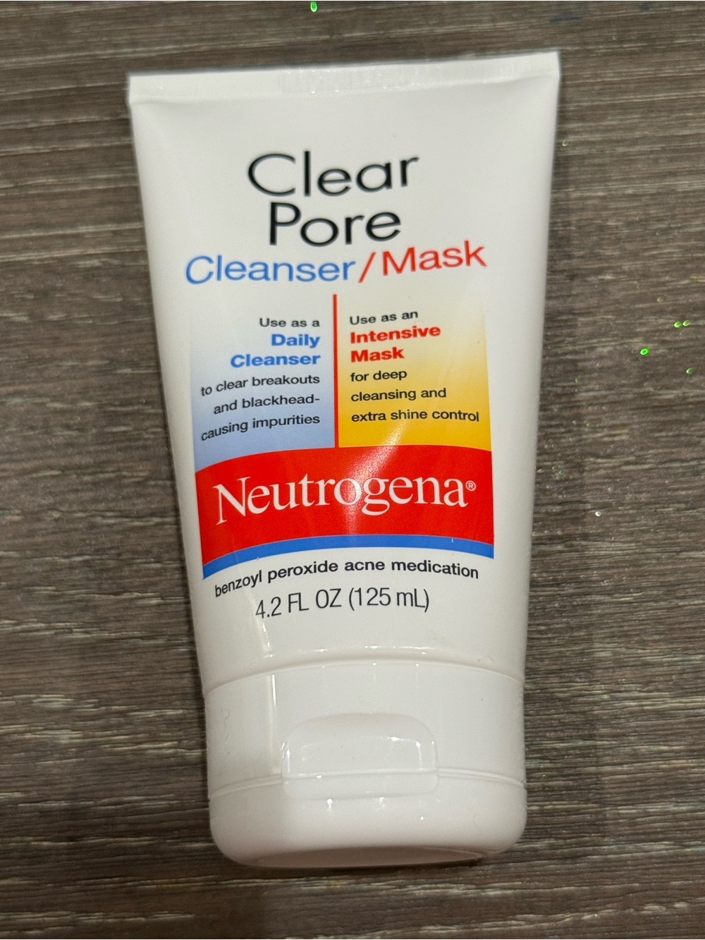 NWT Neutrogena Clear Pore daily Cleanser intensive Mask 4.2 fl oz